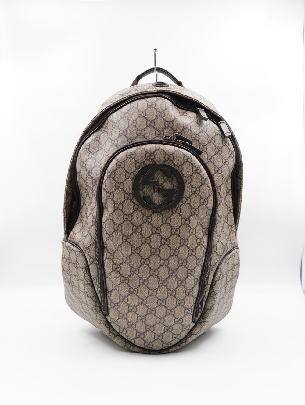 CP32 💕 GUCCI GG Plus Monogram Interlocking G Backpack